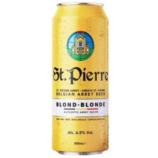 bia pháp st.pierre blond 6.5% lon 500ml
