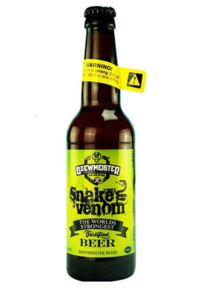 Bia scotland snake venom 67.5% chai 330ml