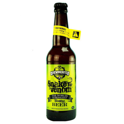 Bia scotland snake venom 67.5% chai 330ml