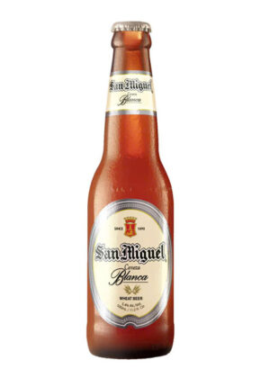 bia tây ban nha miguel cerveza blanca 5.4% chai 330ml