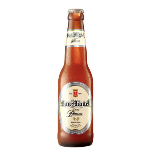 bia tây ban nha miguel cerveza blanca 5.4% chai 330ml