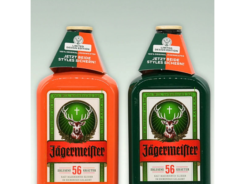 rượu vang đức jagermeister x pantone herbal green