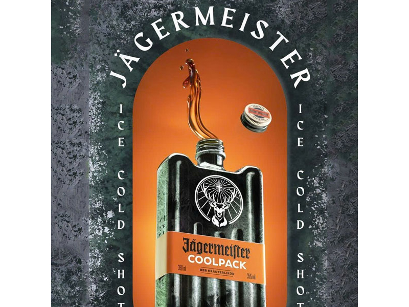 rượu jagermeister coolpack 500ml