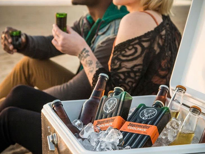 rượu jagermeister coolpack 500ml