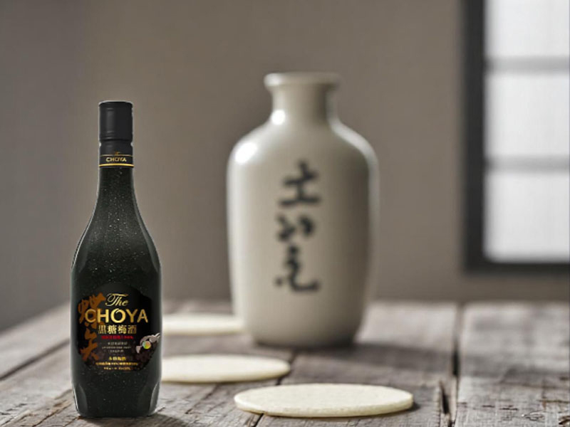 rượu nhật bản choya kokuto đường đen 720ml