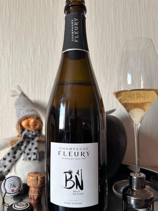 rượu vang champagne fleury blanc de noirs brut nature