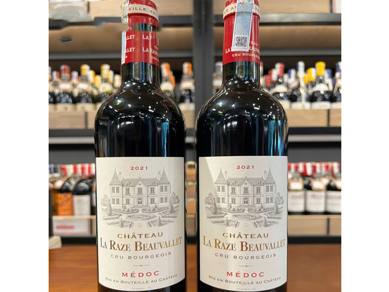 rượu vang chateau la raze beauvallet cru bourgeois medoc rượu vang chateau la raze beauvallet cru bourgeois medoc