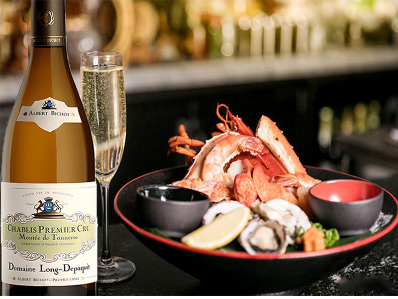 rượu vang pháp albert bichot domaine long depaquit chablis premier cru montée de tonerre