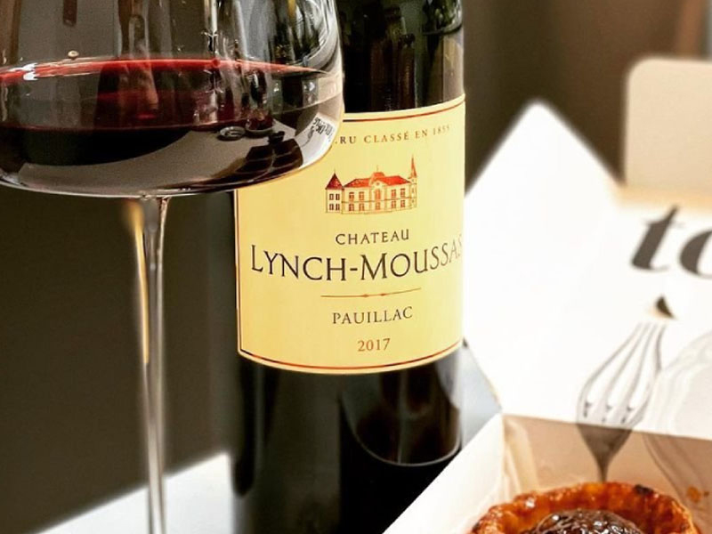 rượu vang phap château lynch moussas 2017