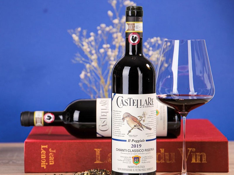 rượu vang ý castellare di castellina chianti classico riserva il poggiale 2019