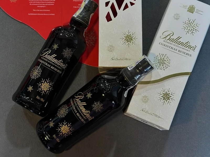 rượu whiskey ballantines christmas reserve rượu whiskey ballantines christmas reserve