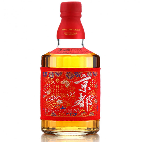 rượu whiskey kyoto nishijin ori aka- red