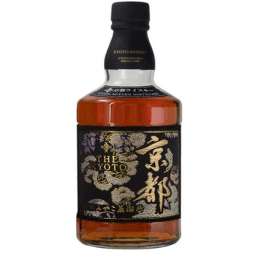 rượu whiskey kyoto nishijin ori kuro obi black