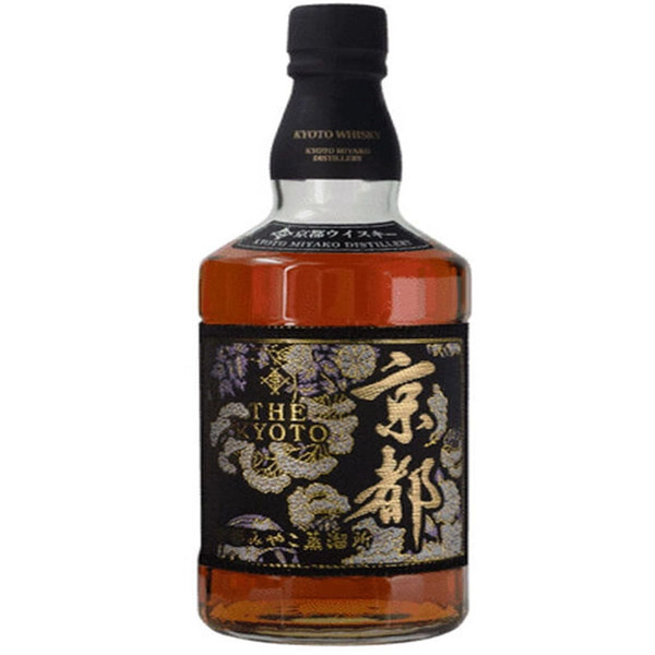 rượu whiskey kyoto nishijin ori kuro obi black