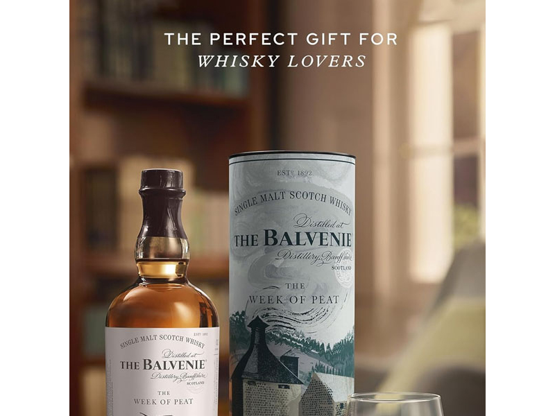 rượu whisky the balvenie week of peat 17 năm