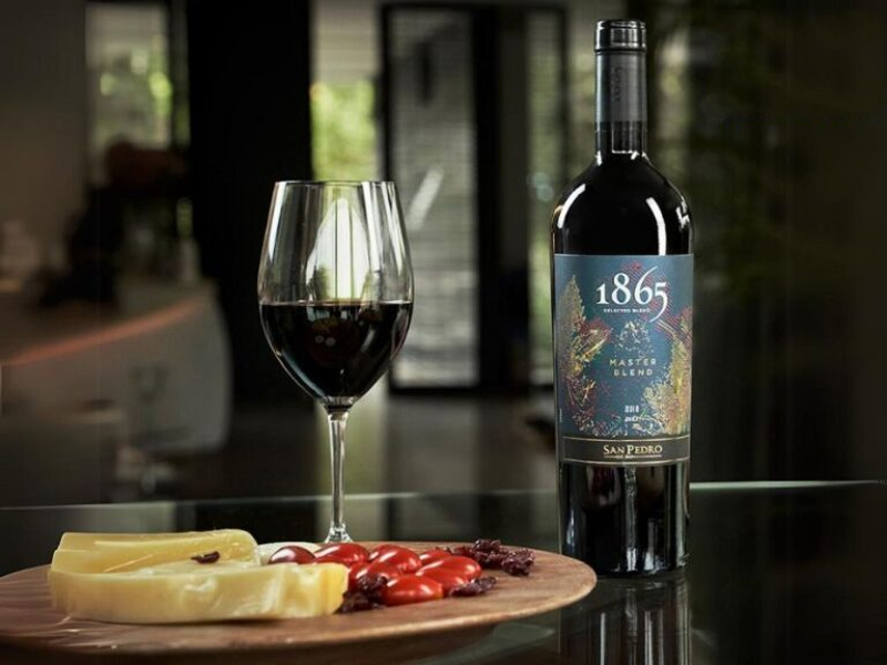 vang chile 1865 master blend