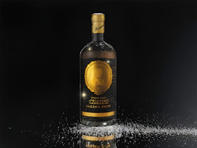 rượu vodka sa hoàng tuyết vàng czar’s golden snow