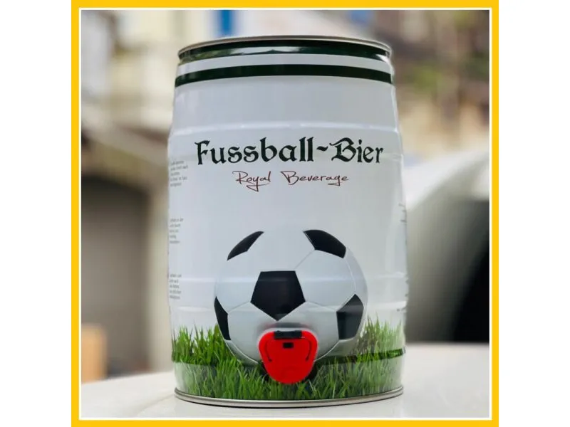 Bia fussball 5.1% đức bom 5l Bia fussball 5.1% đức bom 5l