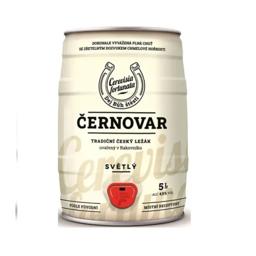 Bia cernovar premium pale lager 4.9%– bom 5l