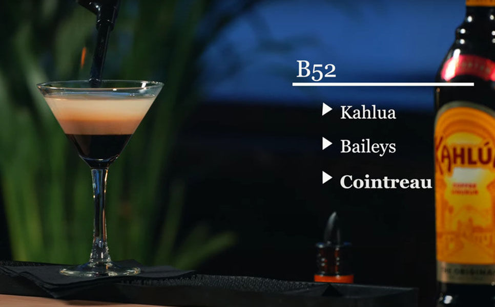 combo 3 chai rượu cocktail b52