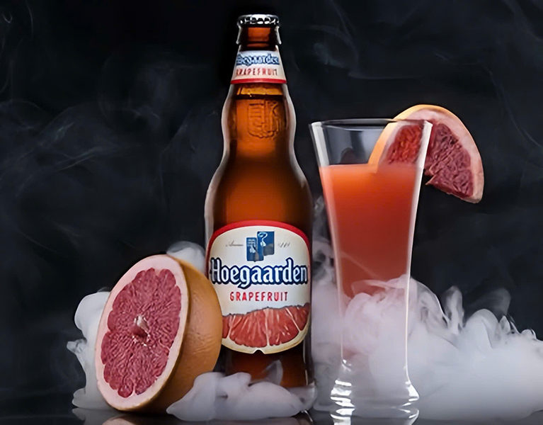 bia hoa quả hoegaarden: rosée, peach, mua chính hãng giá tốt