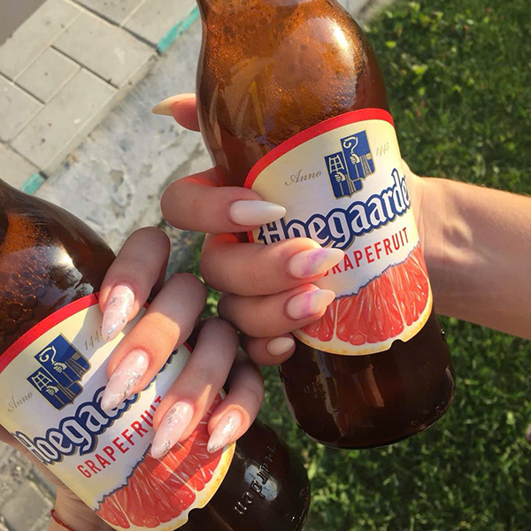 bia hoa quả hoegaarden: rosée, peach, mua chính hãng giá tốt