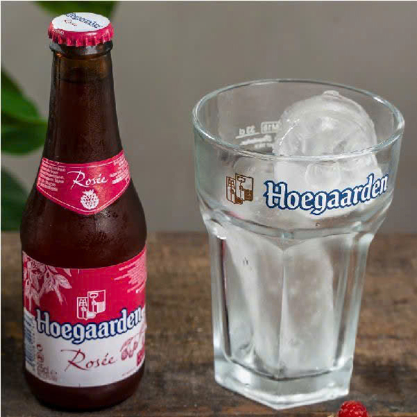 bia hoa quả hoegaarden: rosée, peach, mua chính hãng giá tốt