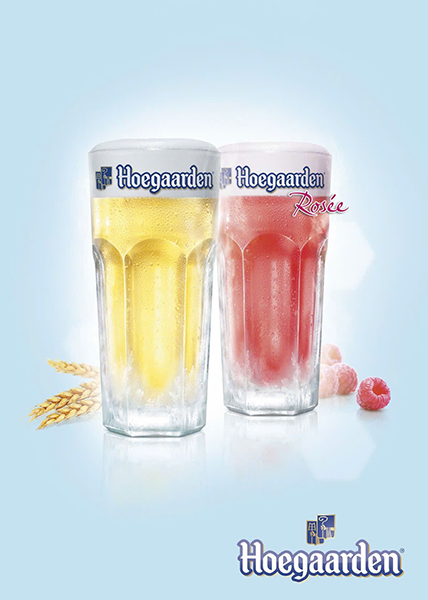 bia hoa quả hoegaarden: rosée, peach, mua chính hãng giá tốt