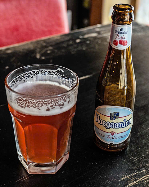 bia hoa quả hoegaarden: rosée, peach, mua chính hãng giá tốt