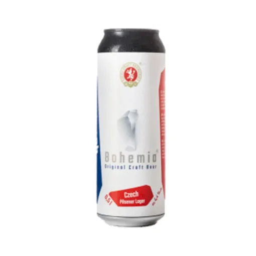 Bia lon bohemia czech pilsener lager 4,4% – tiệp