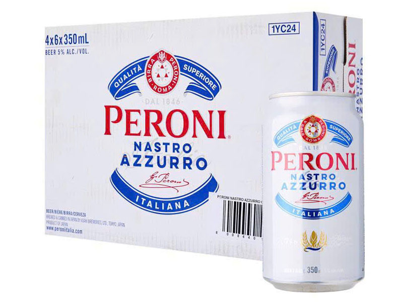 bia lon peroni nastro azzurro