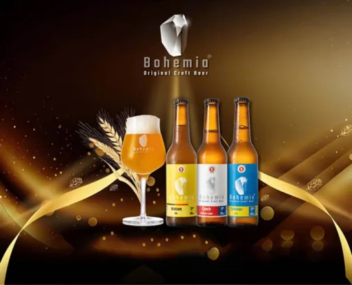 Combo 6 chai bia bohemia