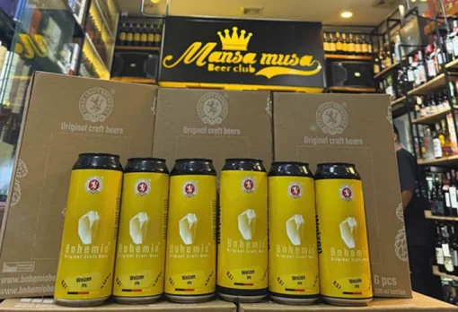 Combo 8 lon bia bohemia weizen ipa
