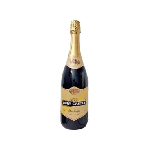 rượu vang không cồn sparkling ruby castle dark grape
