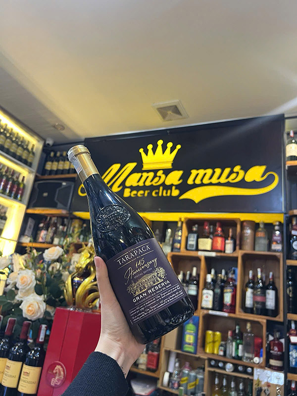 lịch sử vang tarapaca gran reserva 145th anniversary