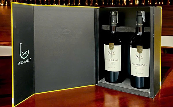 xu hướng quà tết 2026: rượu vang kèm hộp đẹp