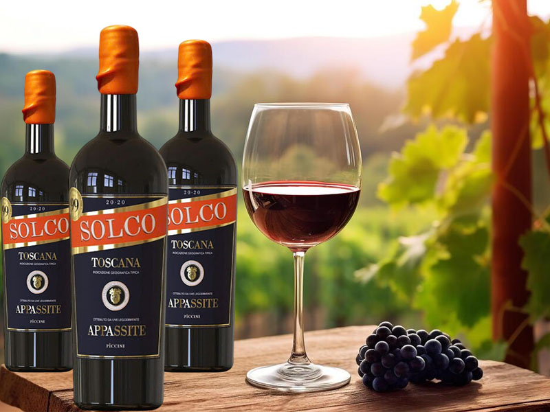 mua vang piccini solco appassimento giá rẻ tại hà nội