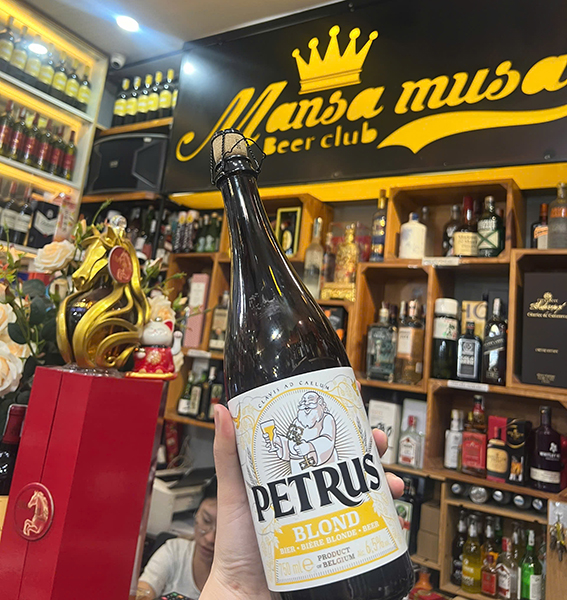 Petrus Blonde 750ml - Bia Bỉ giải nhiệt kỳ nghỉ 30/4