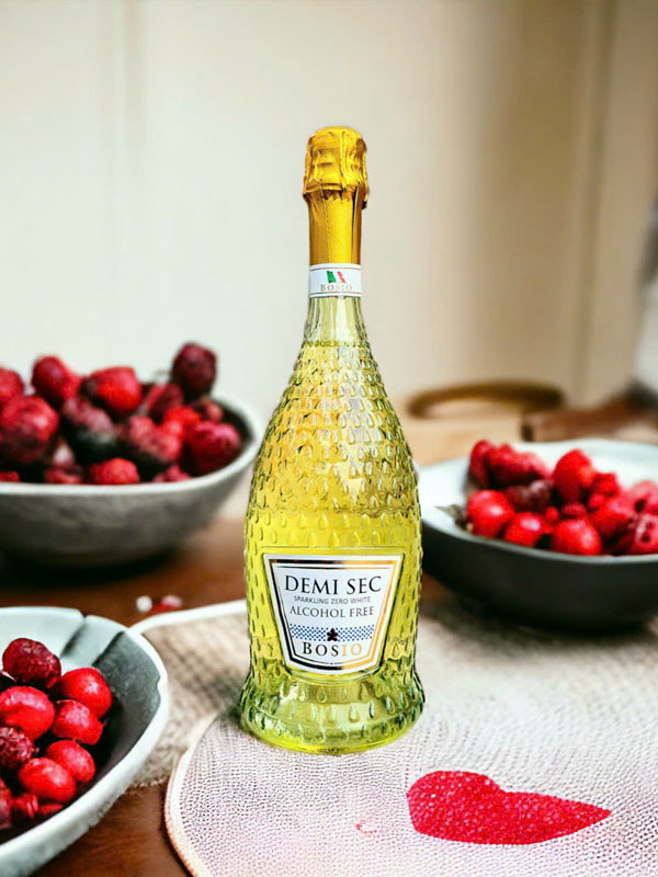bosio zero demi sec sparkling white alcohol free
