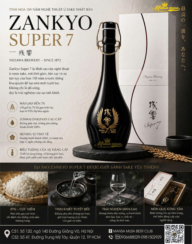 rượu sake biếu sếp: gợi ý 12 chai rượu cao cấp, sang trọng