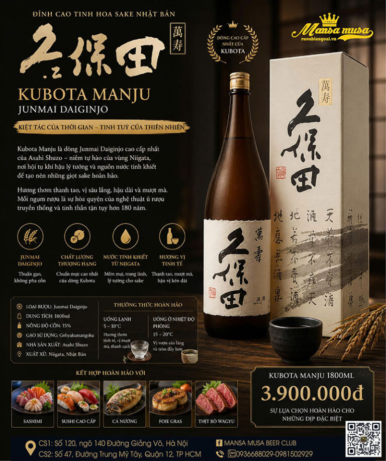 Rượu sake biếu sếp: Top những chai rượu đẳng cấp nhất