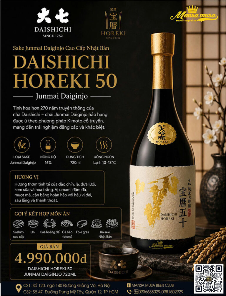 Rượu sake biếu sếp: Top những chai rượu đẳng cấp nhất