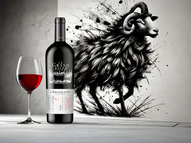 rượu vang đỏ le grand noir les reserves
