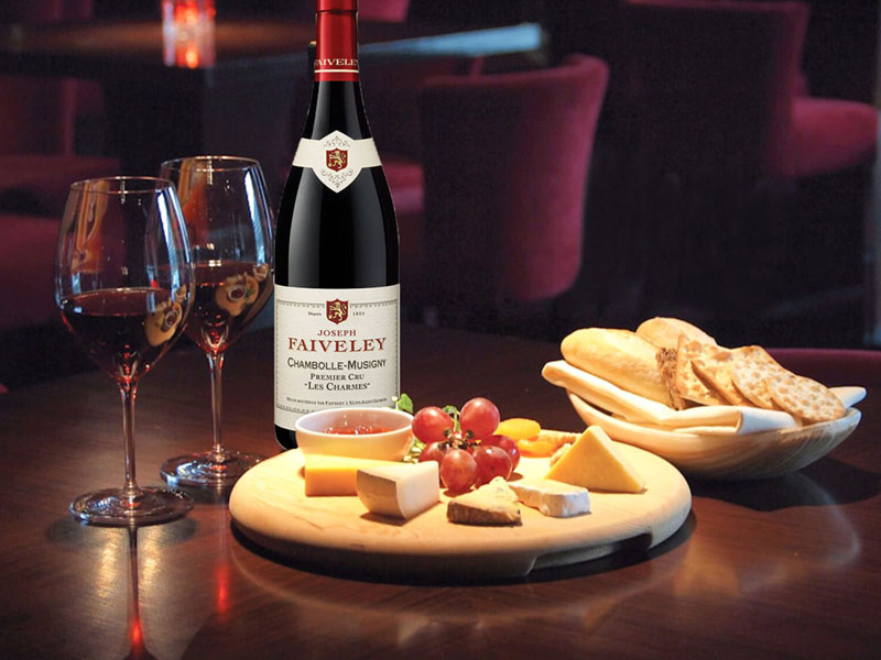 rượu vang joseph faiveley chambolle musigny premier cru les charmes