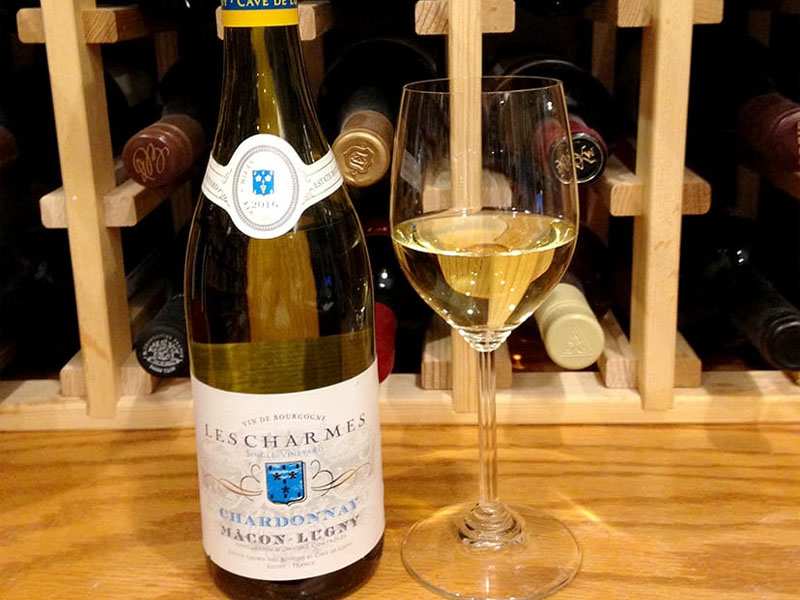 rượu vang trắng cave de lugny bourgogne les chenaudières chardonnay