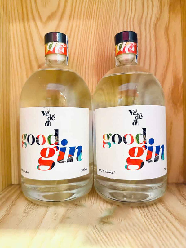 rượu về để đi good gin
