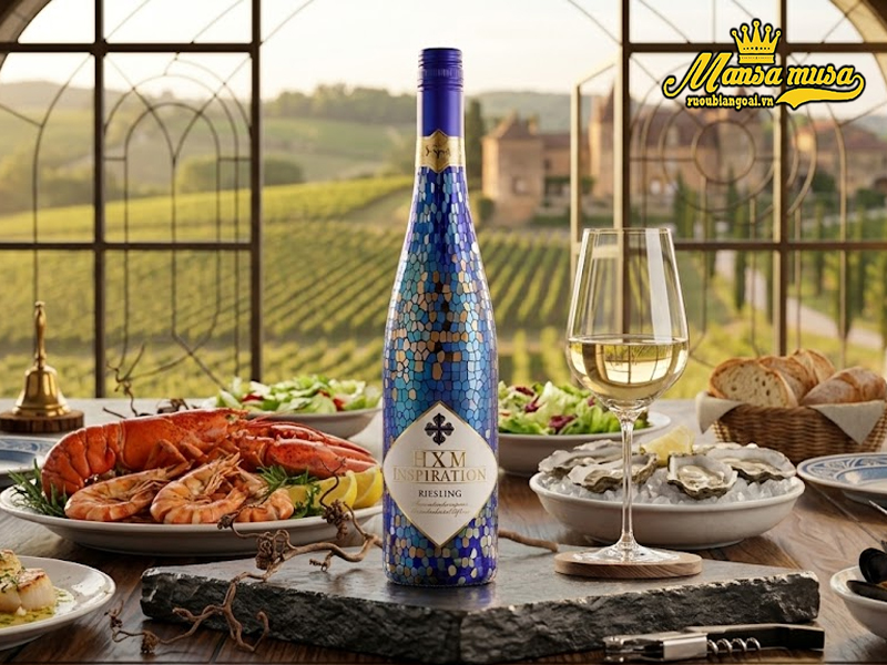 Mô tả hương vị Rượu Vang HXM Inspiration Riesling